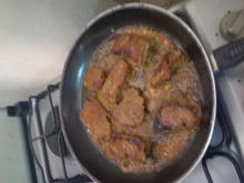 Figado acebolado nordestino