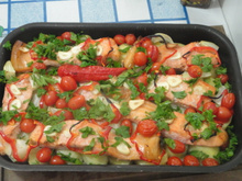Salmão ao forno