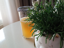 O verdadeiro suco de maçã com hortelã