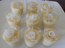 Doce de coco cremoso no copinho