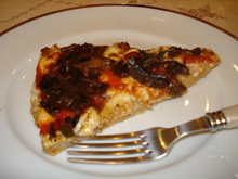 Pizza integral chic da Neneli