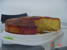 Bolo de fubá com coco super fofo