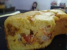 Torta de sardinha simples