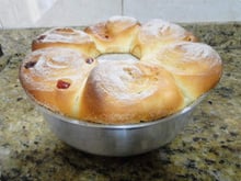 Pão doce caseiro