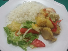 Bacalhau com legumes super saudável e delicioso