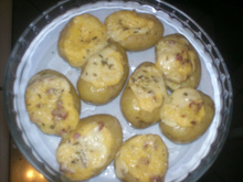 Batata recheada diferente