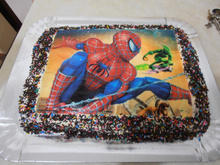 Recheio e cobertura de leite em pó