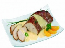 Peito de Peru com Molho de Laranja