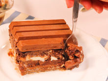 Lasanha de Kit Kat