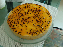 Torta de maracujá