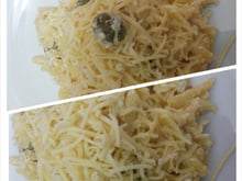 Macarrão à Carbonara (Penne de Arroz)