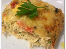 Torta de frango light rápida