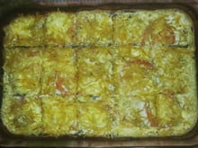 Peixe ao forno com queijo