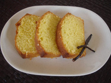 Bolo de Baunilha