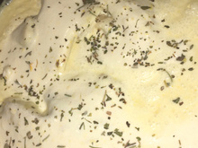 Filé de tilápia ao molho de requeijão