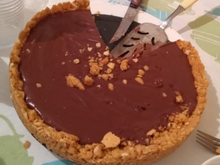 Receita de torta ganache de chocolate com rum
