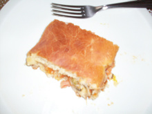 Torta de camarão