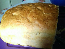 Pão caseiro sovado da Mamãe