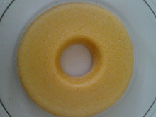 Bolo de milho no micro-ondas