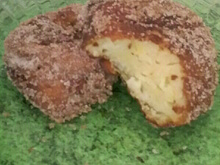 Bolinho frito de banana