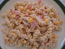 Salada de macarrão com maionese
