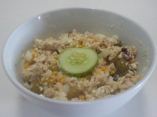 Super salada de frango e ricota