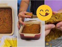 Bolo molhadinho SEM OVO e com ingredientes saudáveis:  a receita fácil que você vai querer fazer todos os dias