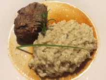 Risoto de gorgonzola