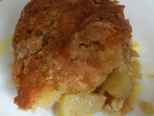 Torta preguiçosa de maçã