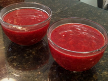 Geleia de morango diet