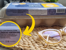 Li as letras miúdas da caixa de ovo (precisei de óculos!) e não acreditei no que tá escrito, nunca soube disso!