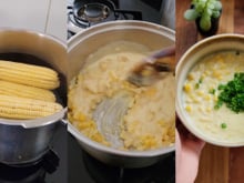 Creme de milho SEM LACTOSE muito simples de fazer: esse todo mundo pode comer!