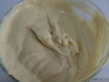 Molho de mostarda e mel para fondue de carne