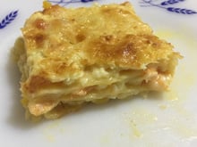 Lasanha de camarão