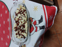 Massa com molho branco e calabresa