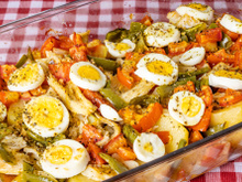 Bacalhoada na Air Fryer