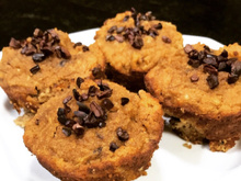 Muffin fitness de maçã e canela