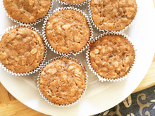 Muffin de aveia e banana