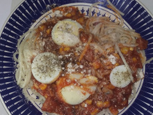 Macarrão com Ovo