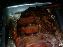 Rocambole de carne moída