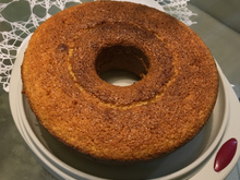 Bolo de floco de milho