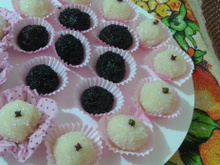 Brigadeiro de doce de amendoim