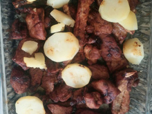 Costela suína ao barbecue