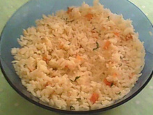 Arroz com peixe especial de Páscoa