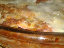 Lasanha bolonhesa cremosa da Emanuela