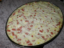 Pão quente sabor pizza