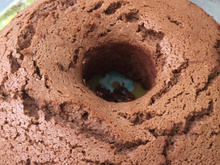 Bolo de cacau sem glúten e sem lactose