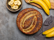 Nem trigo, nem açúcar: pão de banana com aveia na frigideira delicioso que faço todos os dias pro meu marido que é celíaco