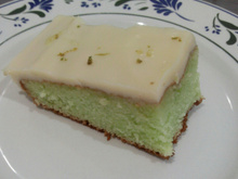 Bolo de limão gelado