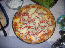 Lasanha deliciosa de purê de batata